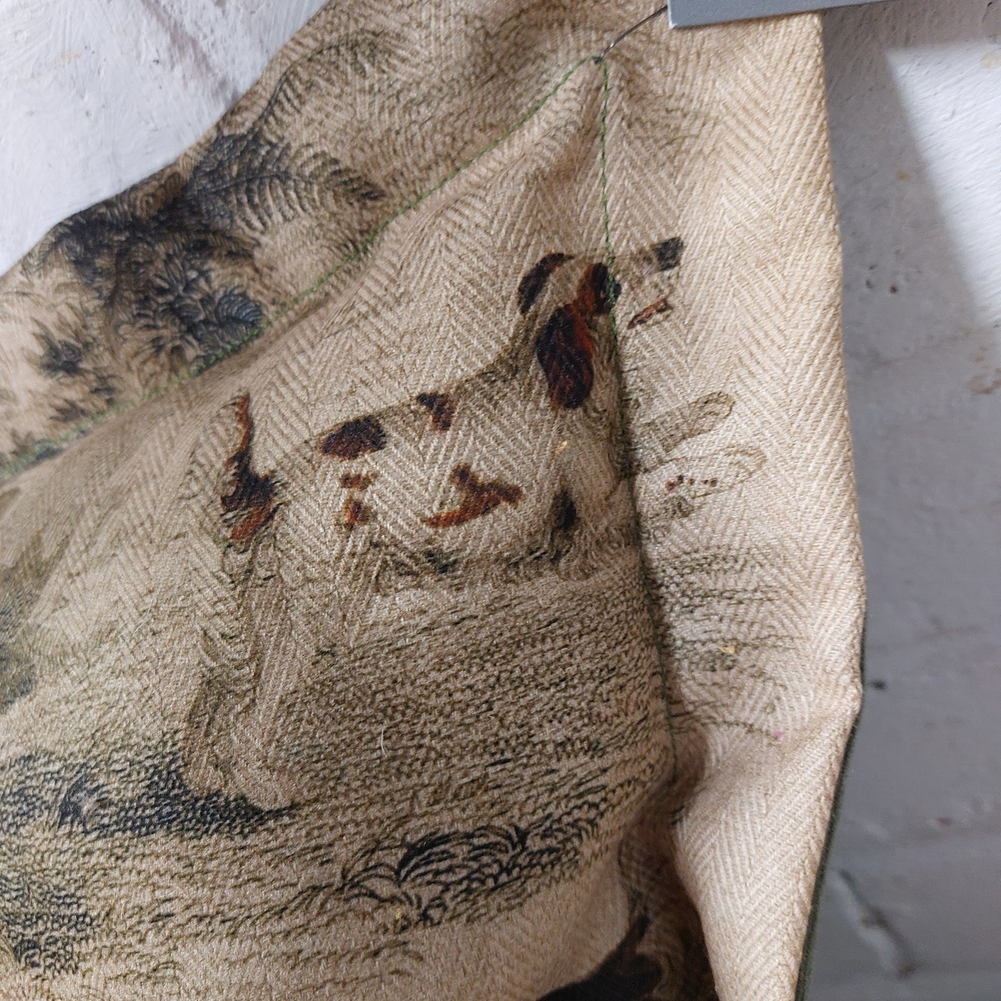 Working dog / gun dog Cushion Cover – Dog Portrait Pillow (pad sold separately) 43x43cm 17"